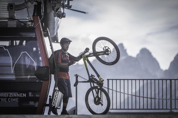 Trail-Highlight in the Dolomites of Sesto