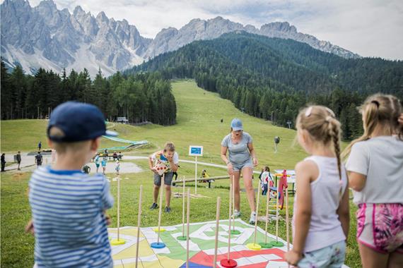 Festa per bambini sul Monte Baranci