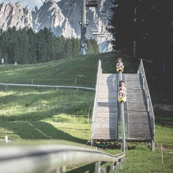 Sommerrodelbahn in Südtirol